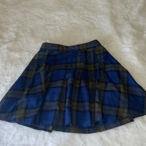 skater plaid skirt